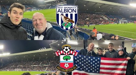 WBA VS SOUTHAMPTON (VLOG) *SAINTS GATECRASH TAKEOVER PARTY!*