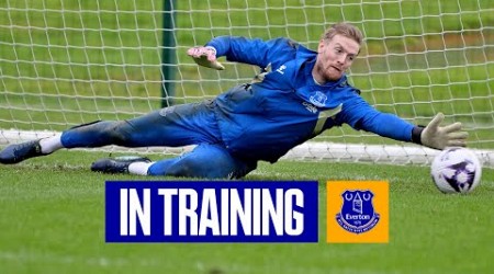 TOFFEES TRAIN FOR PALACE | Everton v Crystal Palace preparations