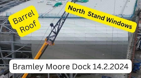 NEW Everton FC Stadium Bramley Moore Dock 14.02.2024