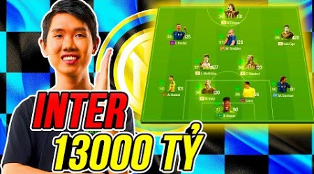 THÀNH HOÀ | BUILD TEAM INTER MILAN ICON TM XỊN 13000 TỶ MẠNH NHẤT: CRESPO, SEEDORF | FC ONLINE