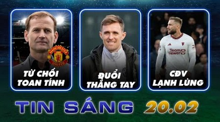 TIN SÁNG (20/2): DAN ASHWORTH TỪ CHỨC NEWCASTLE; MAN UTD ĐUỔI VIỆC FLETCHER; NHM QUỶ ĐỎ ĐÒI BÁN SHAW