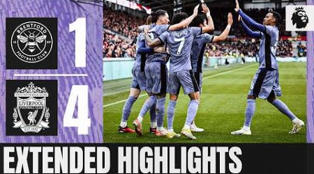 Nunez, Mac Allister, Salah &amp; Gakpo Goals! Brentford 1-4 Liverpool | Extended Highlights