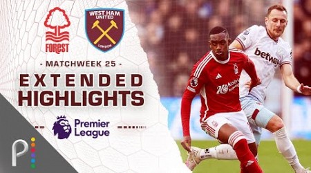 Nottingham Forest v. West Ham United | PREMIER LEAGUE HIGHLIGHTS | 2/17/2024 | NBC Sports