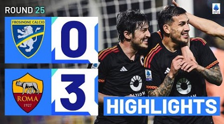 FROSINONE-ROMA 0-3 | HIGHLIGHTS | Azmun and Paredes Score in Roma Win | Serie A 2023/24