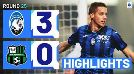 ATALANTA-SASSUOLO 3-0 | HIGHLIGHTS | La Dea cruise to 5th consecutive win | Serie A 2023/24