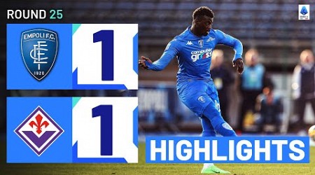 EMPOLI-FIORENTINA 1-1 | HIGHLIGHTS | Tuscan Derby Ends In Draw | Serie A 2023/24