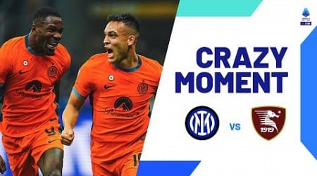 Inter scores twice in 100 seconds | Crazy Moment | Inter-Salernitana | Serie A 2023/24