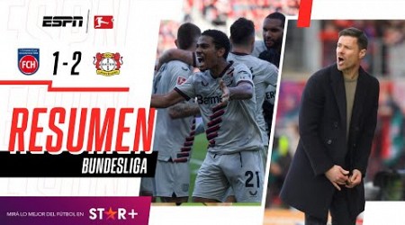 ¡EL LEVERKUSEN ESTIRÓ EL INVICTO Y SE ALEJÓ EN LA CIMA! | Heidenheim 1-2 B. Leverkusen | RESUMEN