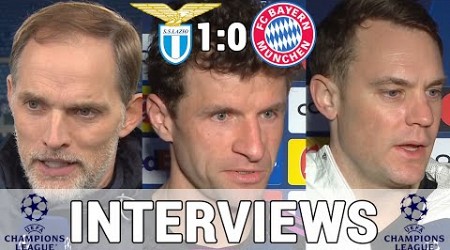 Die FCB Stimmen nach 1:0: Thomas Tuchel, Thomas Müller &amp; Manuel Neuer | CL | Lazio Rom 1:0 FC Bayern