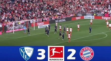 Bochum vs Bayern Munich 3-2 | 2024 Bundesliga | Match Highlights