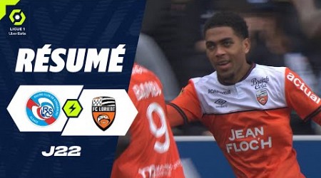 RC STRASBOURG ALSACE - FC LORIENT (1 - 3) - Résumé - (RCSA - FCL) / 2023-2024