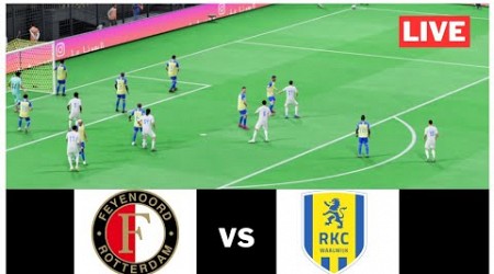 Feyenoord vs RKC Waalwijk Live | Eredivisie 2024 Match Live Today