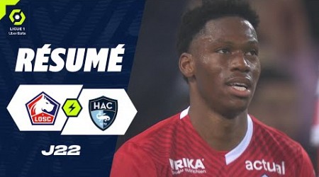 LOSC LILLE - HAVRE AC (3 - 0) - Résumé - (LOSC - HAC) / 2023-2024