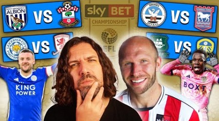 EFL Championship SCORE PREDICTIONS - Round 33 w/Sam Parkin