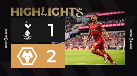 Joao Gomes brace sinks Spurs! | Tottenham Hotspur 1-2 Wolves match highlights