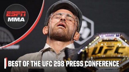 UFC 298 Press Conference Highlights 