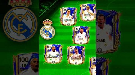 I Made Best Ever Real Madrid Squad ✅ #FCMobile