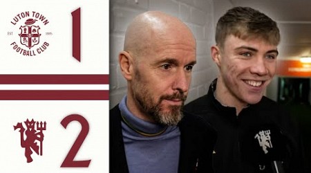 Ten Hag &amp; Hojlund React! 