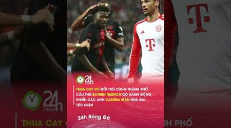 Cầu thủ Bayern Munich có hành động khiến nhà đài thiệt hại#24hbongda #shorts #24hmedia