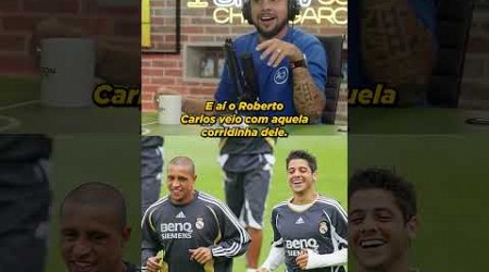 Ronaldo Fenômeno trolando o Cicinho no Real Madrid 