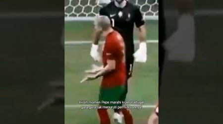 Saat Pepe marahi kiper Portugal gara-gara ngeyel! 