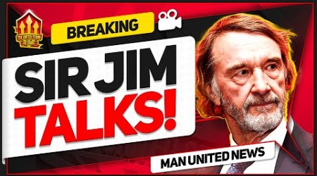 Jim Ratcliffe&#39;s First Full Interview! Greenwood, Ten Hag, Ashworth and More!