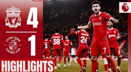 Brilliant Anfield Comeback! Liverpool 4-1 Luton Town | Highlights