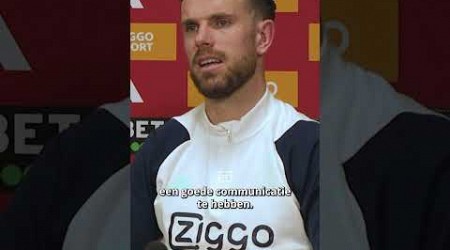 Hoe floot Bas Nijhuis bij Ajax - NEC? #henderson #nijhuis #ajanec