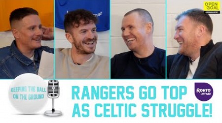 RANGERS GO TOP AS CELTIC STRUGGLE + ROBINSON CONFRONTS ST MIRREN FAN| Keeping The Ball On The Ground