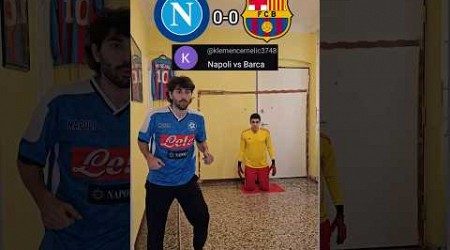 Napoli vs Barça #ucl