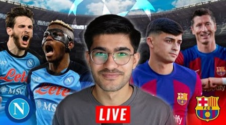 Napoli vs Barcelona CHAMPIONS LEAGUE LIVE WATCHALONG