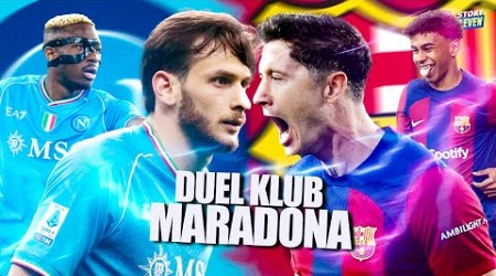 Napoli vs Barcelona: Pertemuan Dua Juara Liga yang Pesakitan