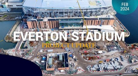 LATEST EVERTON STADIUM FOOTAGE