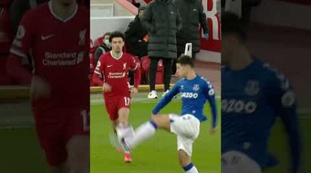 Richarlison and James Rodriguez link-up at Anfield! #everton #onthisday #premierleague #football