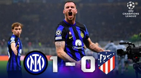 INTER MILAN vs ATLETICO de MADRID [1-0] | RESUMEN y GOLES | OCTAVOS DE FINAL Champions League