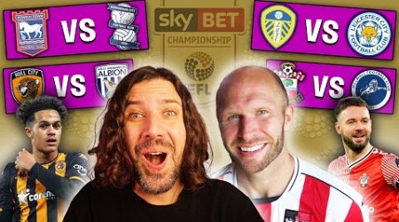 EFL Championship SCORE PREDICTIONS - R34 w/Sam Parkin