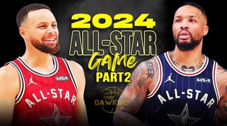 NBA 2024 All-Star Game Full Highlights | East vs West | Part2 | FreeDawkins