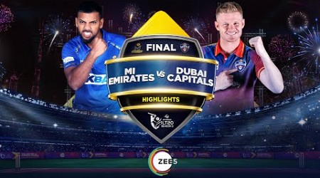 ILT20 S2 - Final | English - HIGHLIGHTS | Nicholas Pooran &amp; Sam Billings | MIE vs DC- T20 | 17th Feb