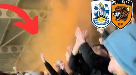 THE MOMENT HULL CITY SCORED IN THE 94TH MINUTE TO BEAT HUDDERSFIELD!