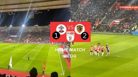 Southampton vs Hull City Vlog! 2-1 Defeat 