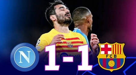 Napoli vs Barcelona [1-1], Champions League, Round of 16, 1st Leg - MATCH REVIEW