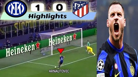 Inter vs Atletico Madrid 1-0 Highlights &amp; All Goals 2024 