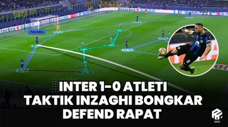 Analisis Taktik Kemenangan Inter Atas Atleti | Build Up Incar Ruang Antar Lini