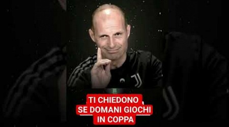 JUVE IN CHAMPIONS #calcio #trend #meme #championsleague #allegri #allegriconferenzastampa #coppa #1k