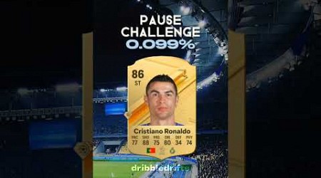 Ronaldo Pause challenge ⏸️