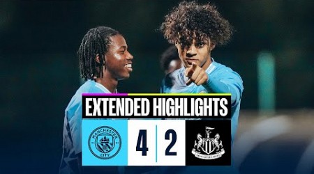 HIGHLIGHTS! CITY FIGHT OFF TOUGH NEWCASTLE SIDE | Man City 4-2 Newcastle | U18 Premier League