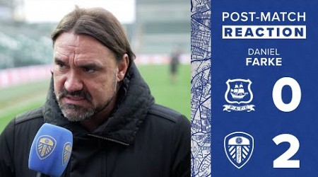 “It was a mature display” | Daniel Farke reaction | Plymouth Argyle 0-2 Leeds United