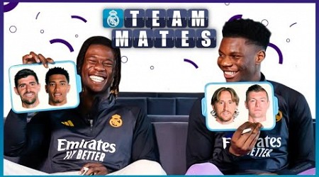 Who&#39;s got the best HAIRCUT? | Teammates: Camavinga &amp; Tchouameni | Real Madrid