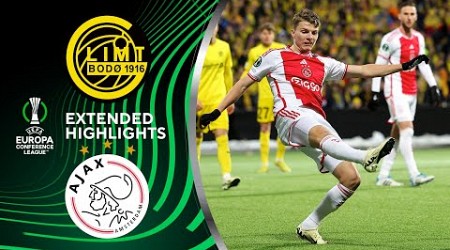 Bodø/Glimt vs. Ajax: Extended Highlights | UECL Play-offs 2nd Leg | CBS Sports Golazo