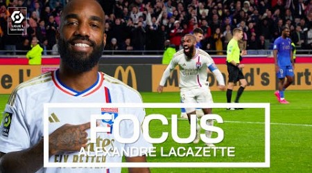 Regardez l&#39;influence immense du Général face à Nice... | Caméra isolée sur Alexandre Lacazette (OL)